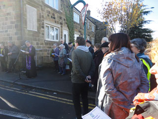 Photo 19  - 2016 Normanby Remembrance Day - 
Service Held Beneath the War Memorial now on The Jennings